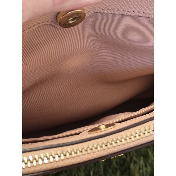 Coach F25395 Mini Brooke Carryall Satchel Crossgrain Leather Blush Pink - Picture 14 of 17